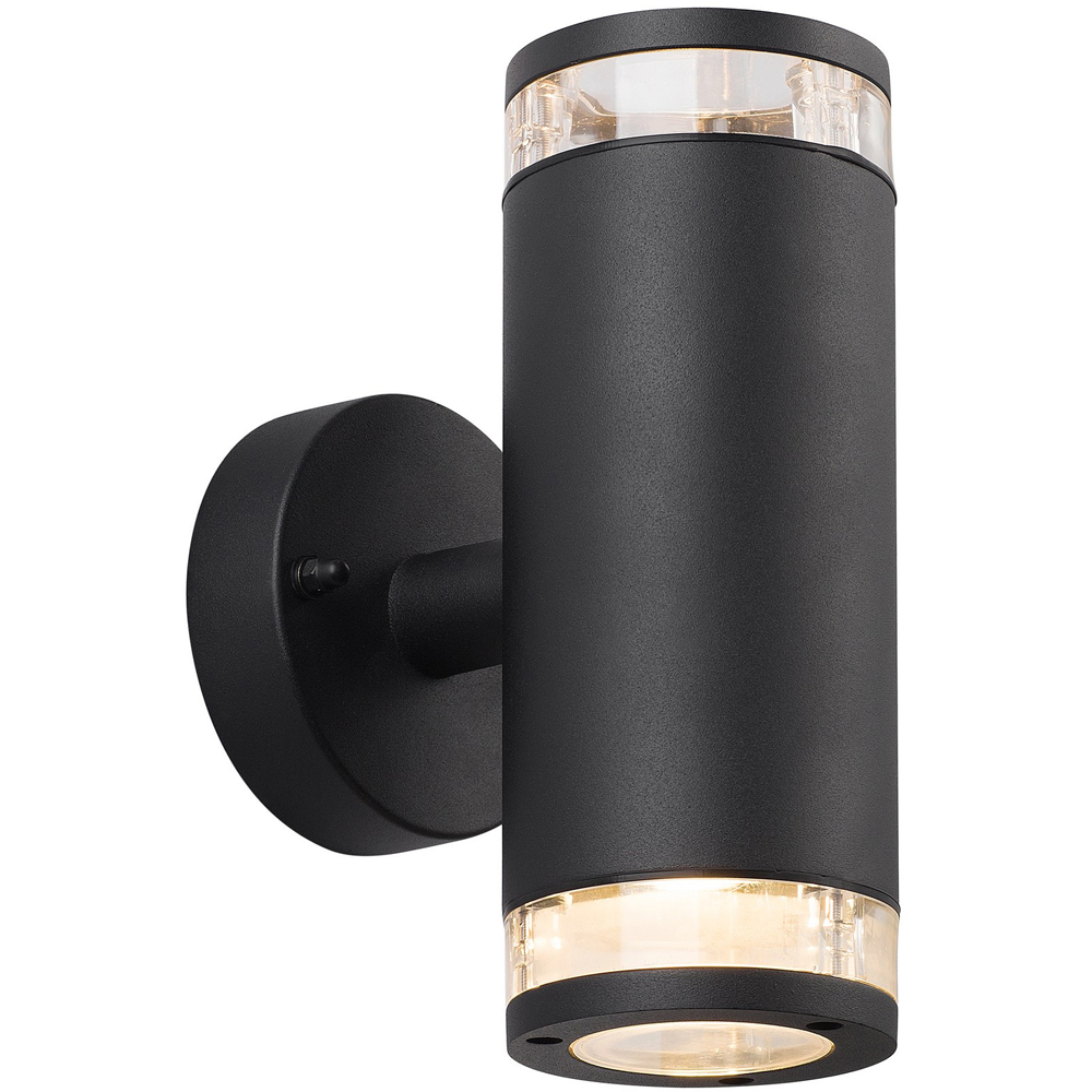 Nordlux Birk Black Double Wall Light Image 1