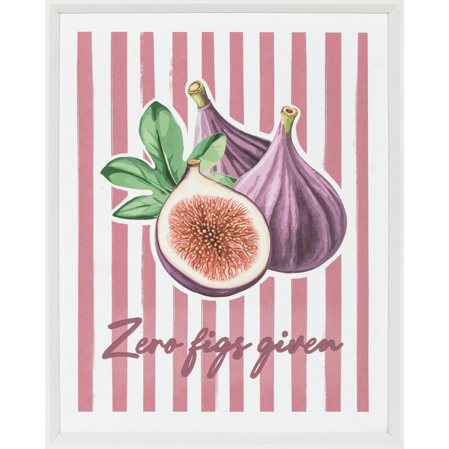 Fig Humorous Quote Framed Print Image 6