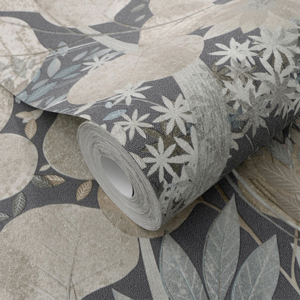 Erismann Secret Grove Deep Blue Wallpaper Image 2