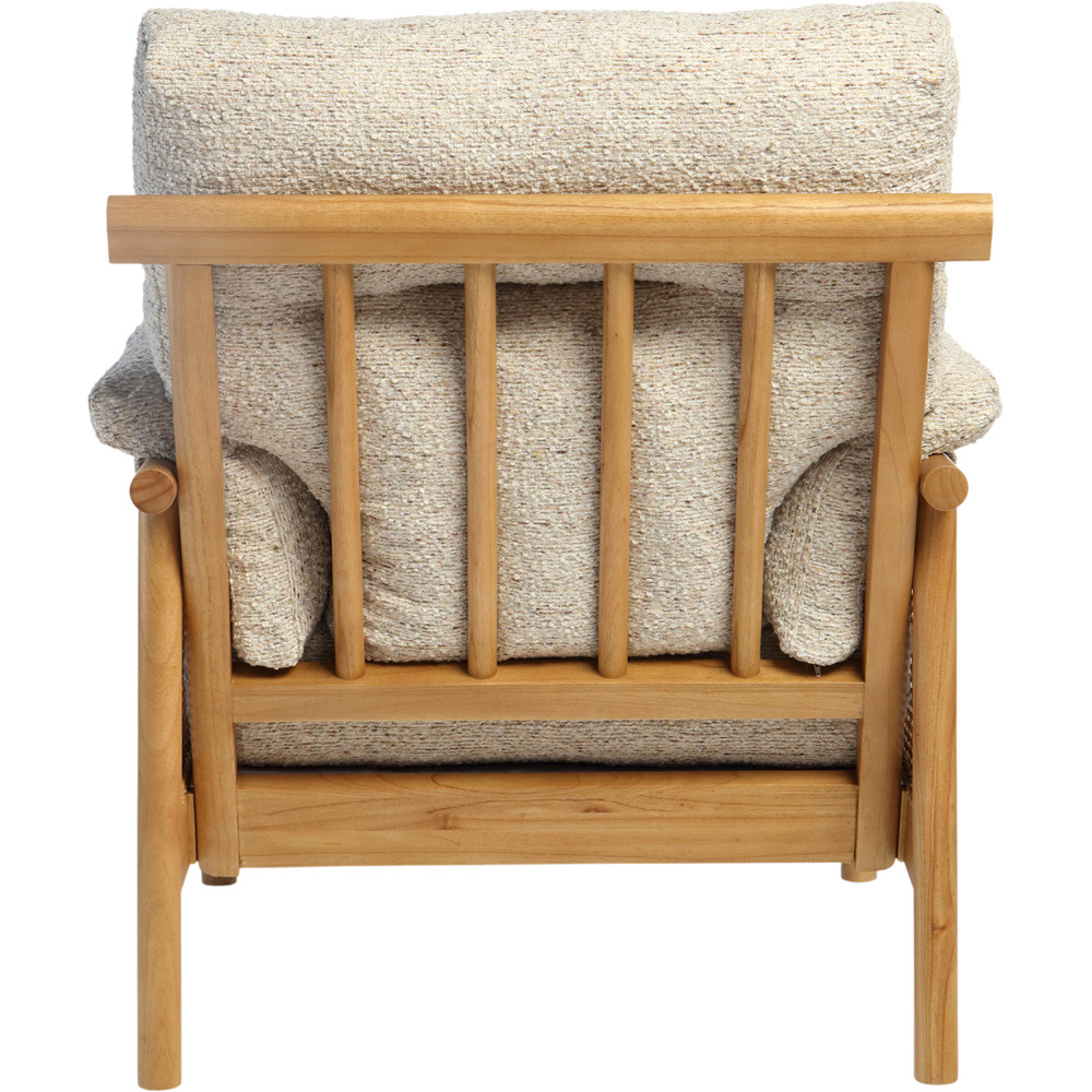 Desser Mindi Light Oak Natural Rattan Sutton Armchair Image 5