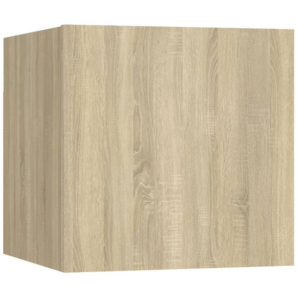 vidaXL 14 Door Sonoma Oak Wall Mounted TV Cabinet Image 7