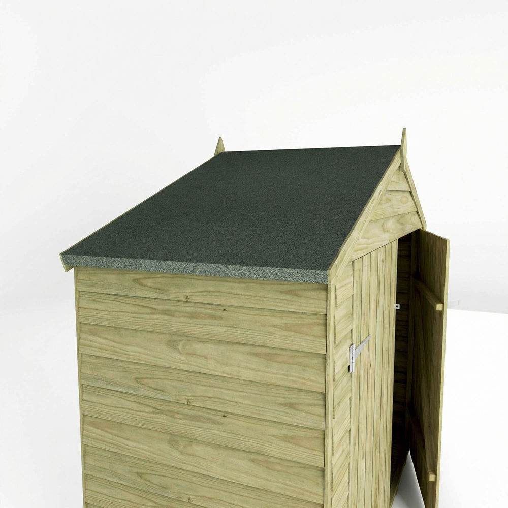 Mercia 3 x 7ft Double Door Overlap Apex Wooden Bike Storage Shed Image 7