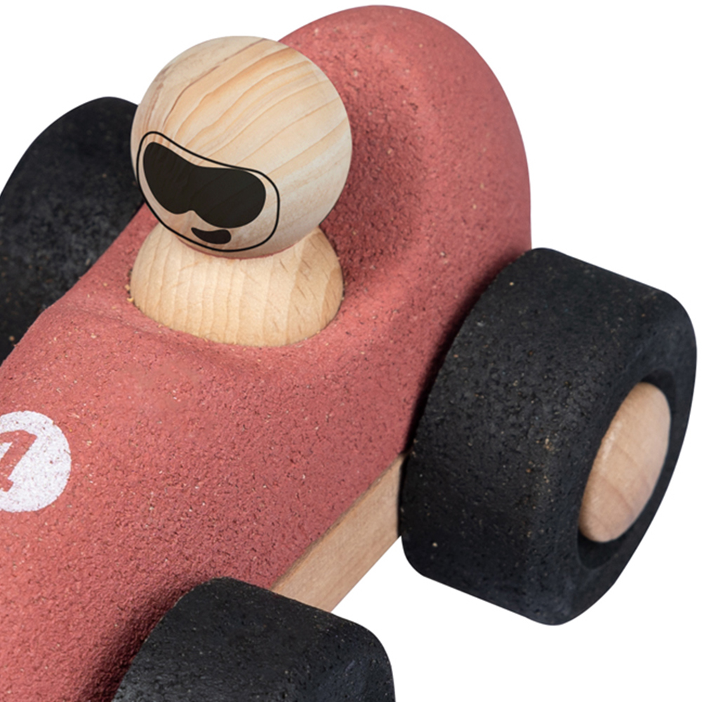 Korko Red E-Cork Racer Push Car Toy Image 3