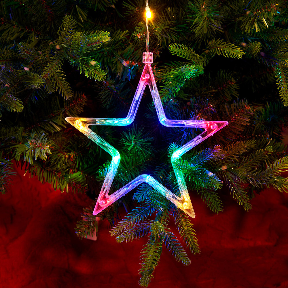 296 LED Falling Star Tree Light Image 3