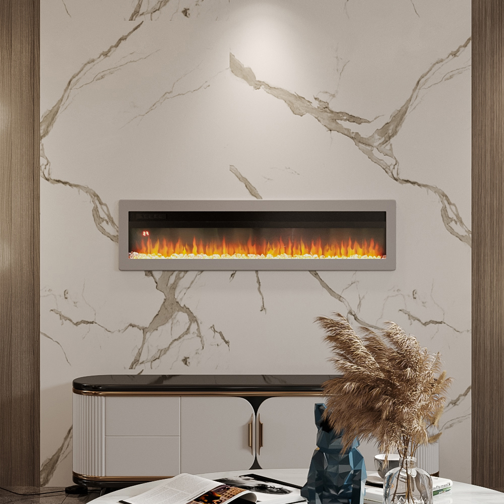 Living and Home Wall Mounted or Freestanding Electric Fireplace Image 4