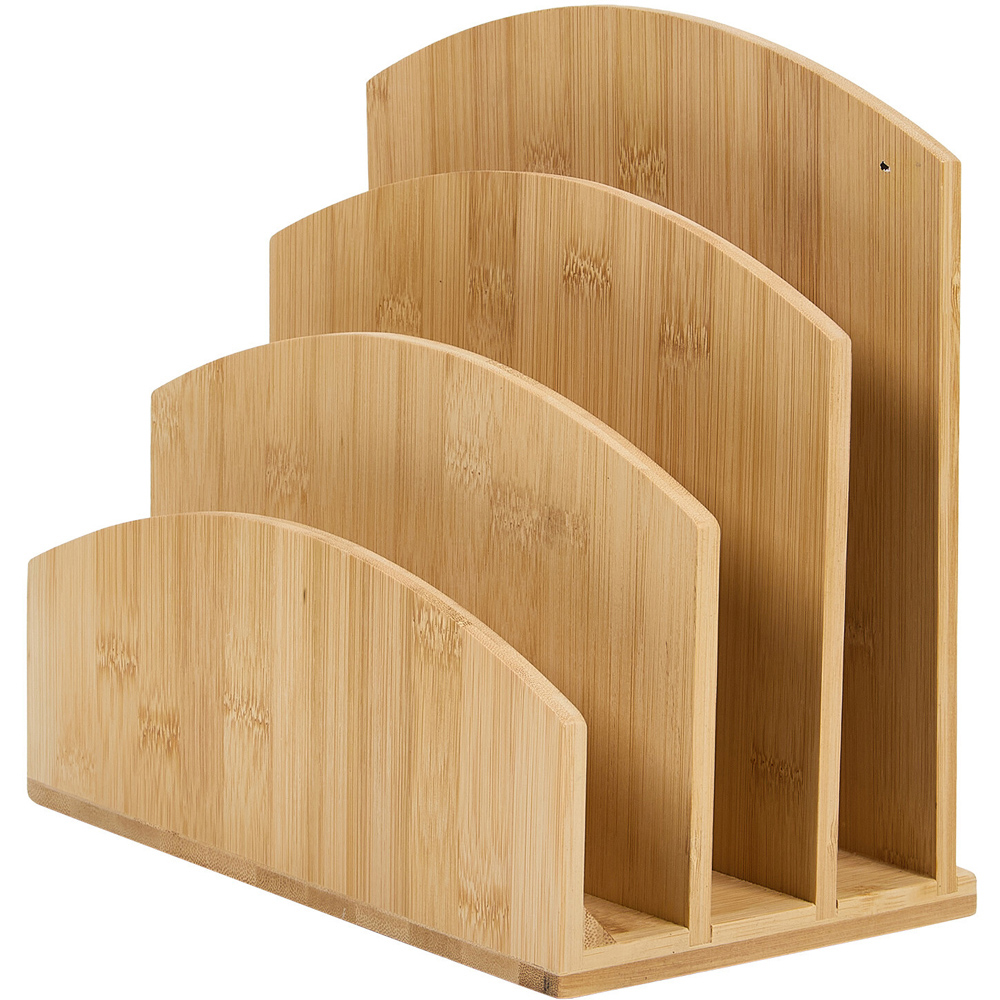Bamboo Letter Holder Natural Image 1