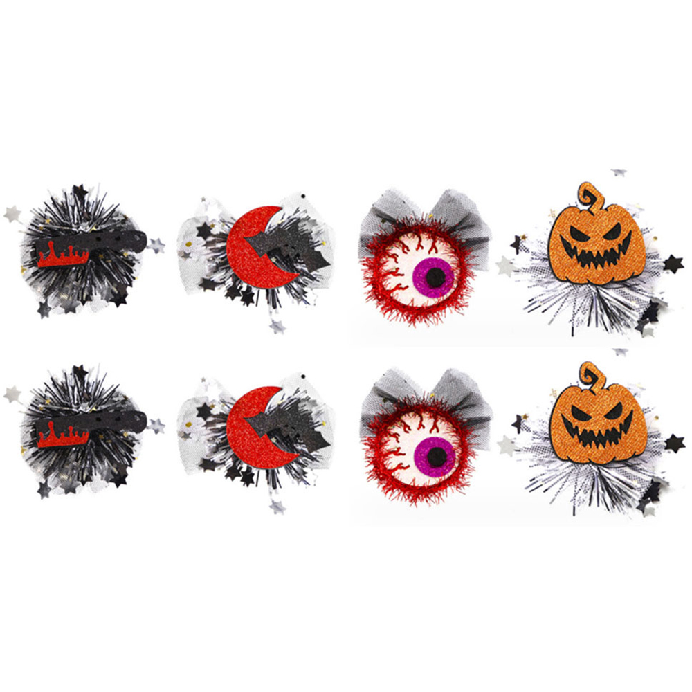 Jaoyeh Halloween Hairpin Set 8 Pack Image 1