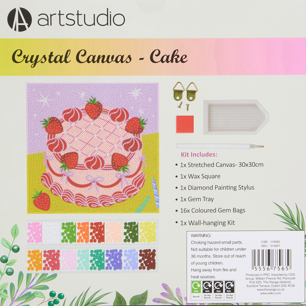Cake Crystal Canvas Kit Image 9