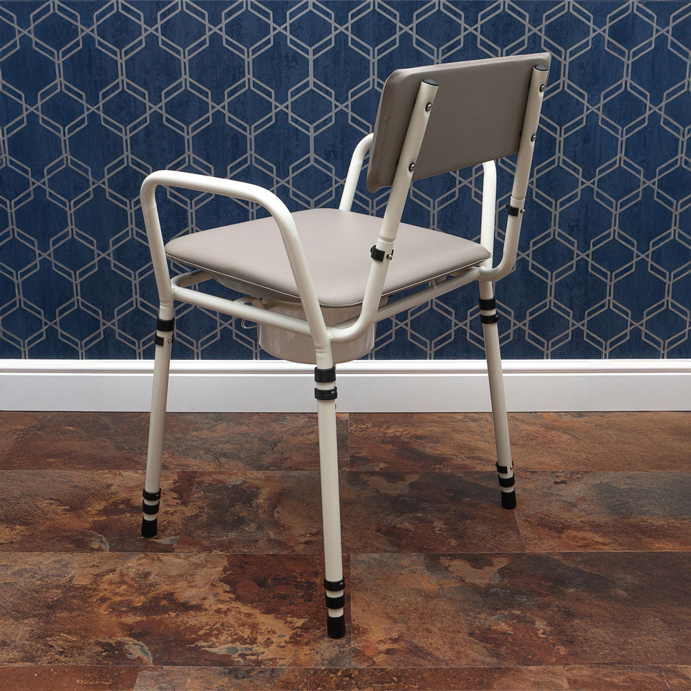 Aidapt Essex Grey Height Adjustable Commode Chair Image 5