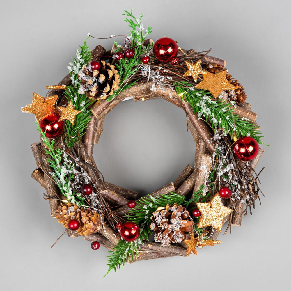 Shatchi Pre-Lit Xmas Home Hanging Decoration Image 4