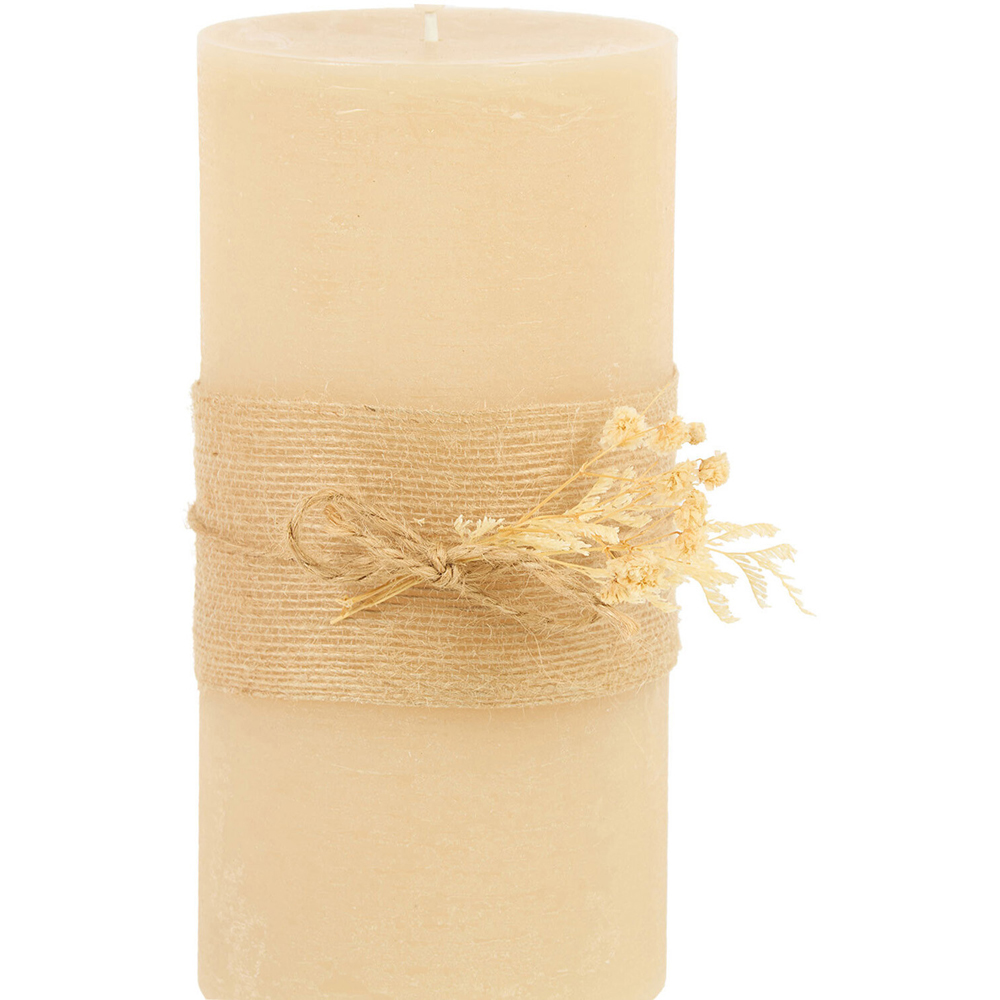 Hessian Autumn LED Candle Image 6