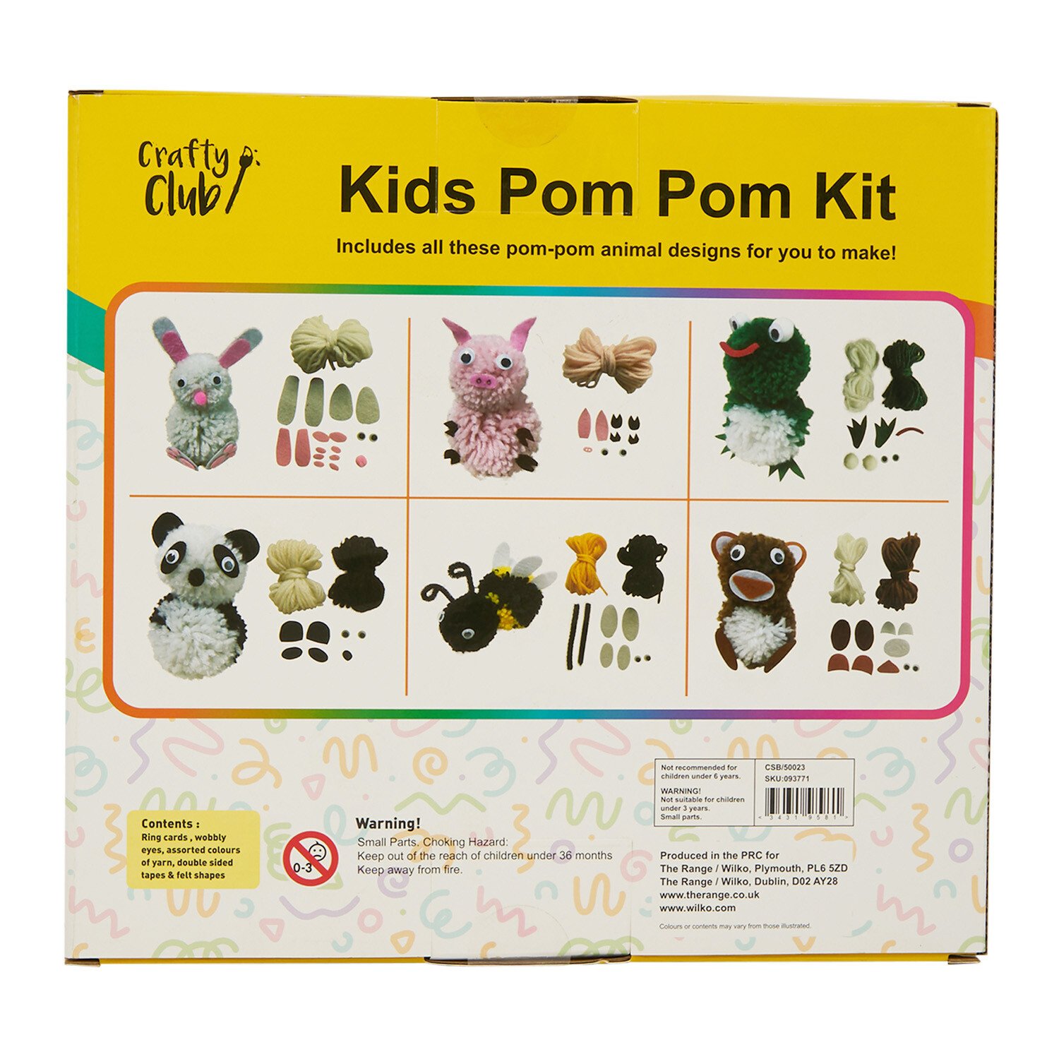 Kids Pom Pom Kit - Multicolour Image 4