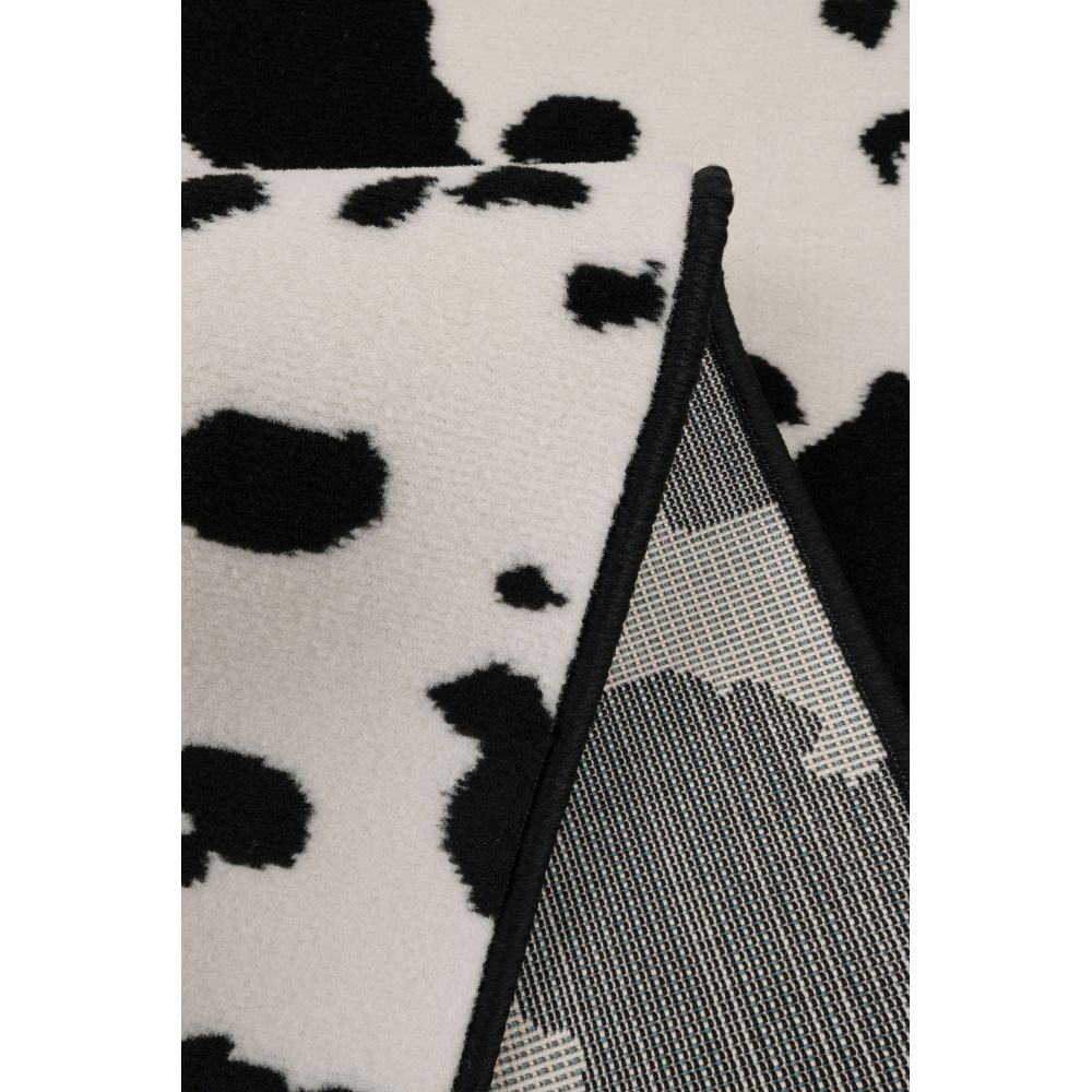 Homemaker Maestro Cow Print Mono Rug 120 x 170cm Image 4