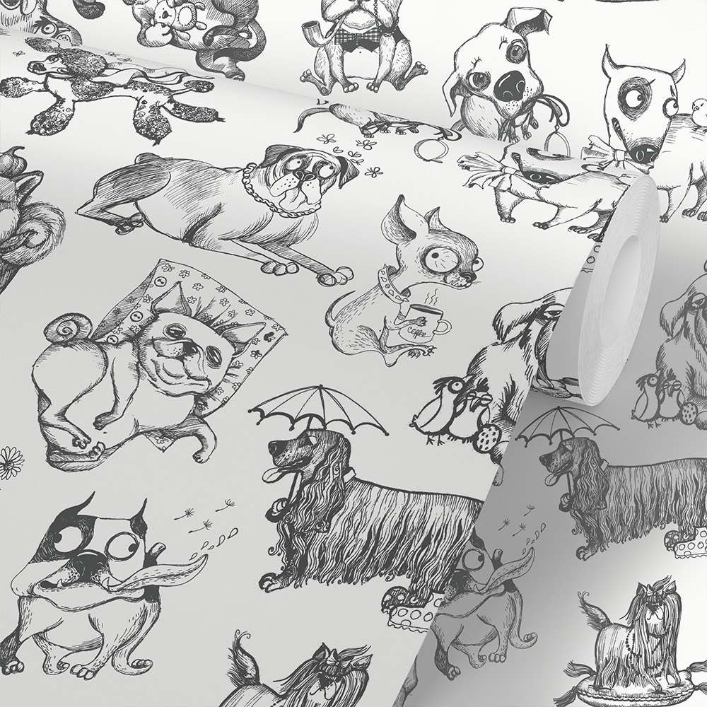 Muriva Pooches Wallpaper Image 2