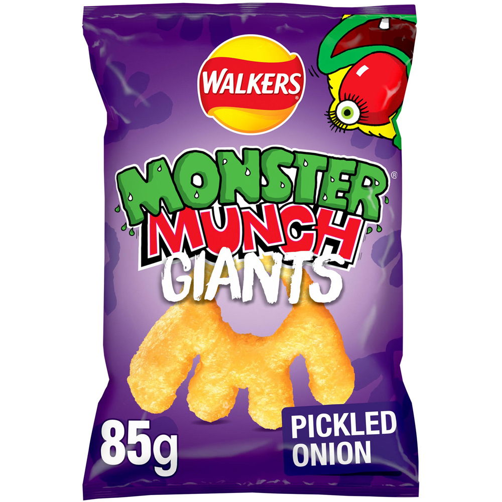 Walkers Monster Munch Giants Pickled Onion 85g Image