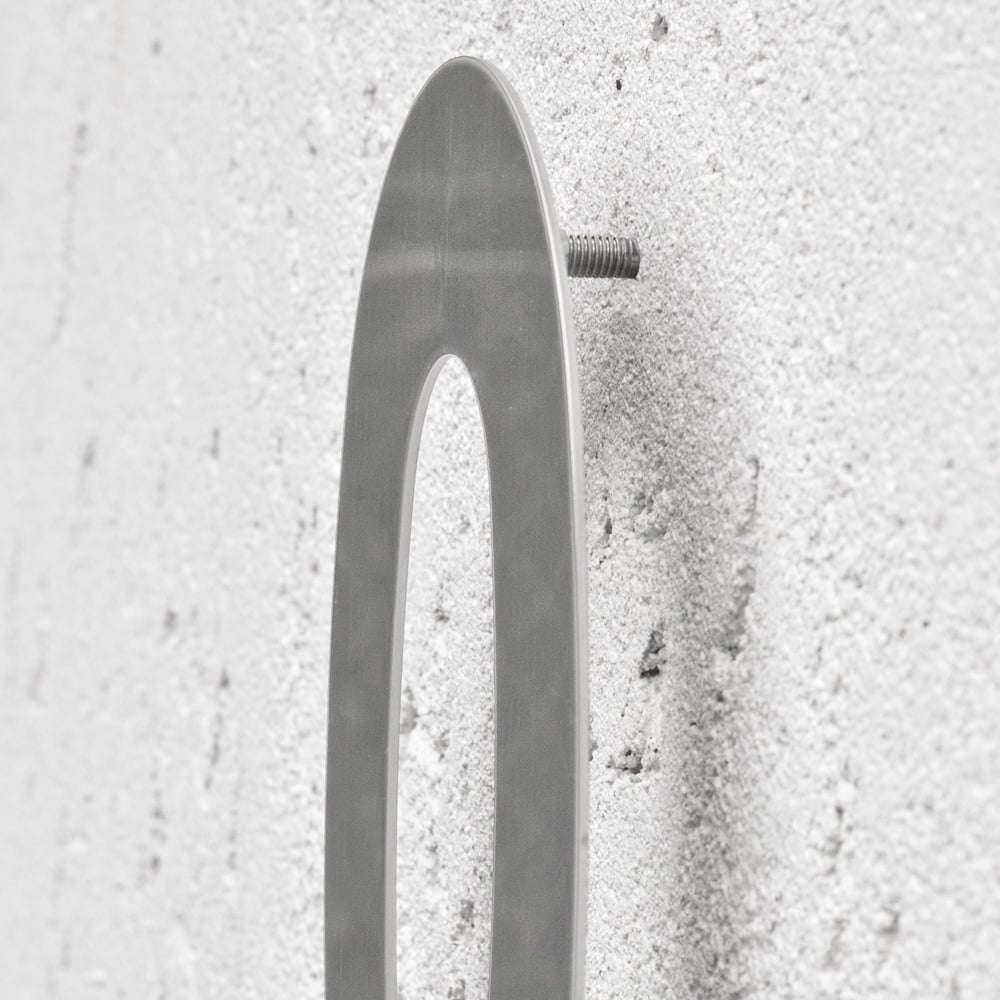 tectake 0 Stainless Steel House Number Image 3