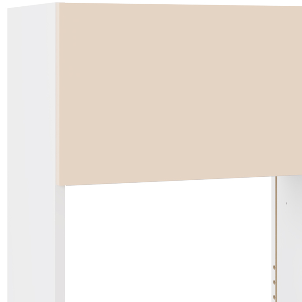 Kitchen Kit Slab Supermatt Cashmere Microwave Wall Unit 600mm Image 2
