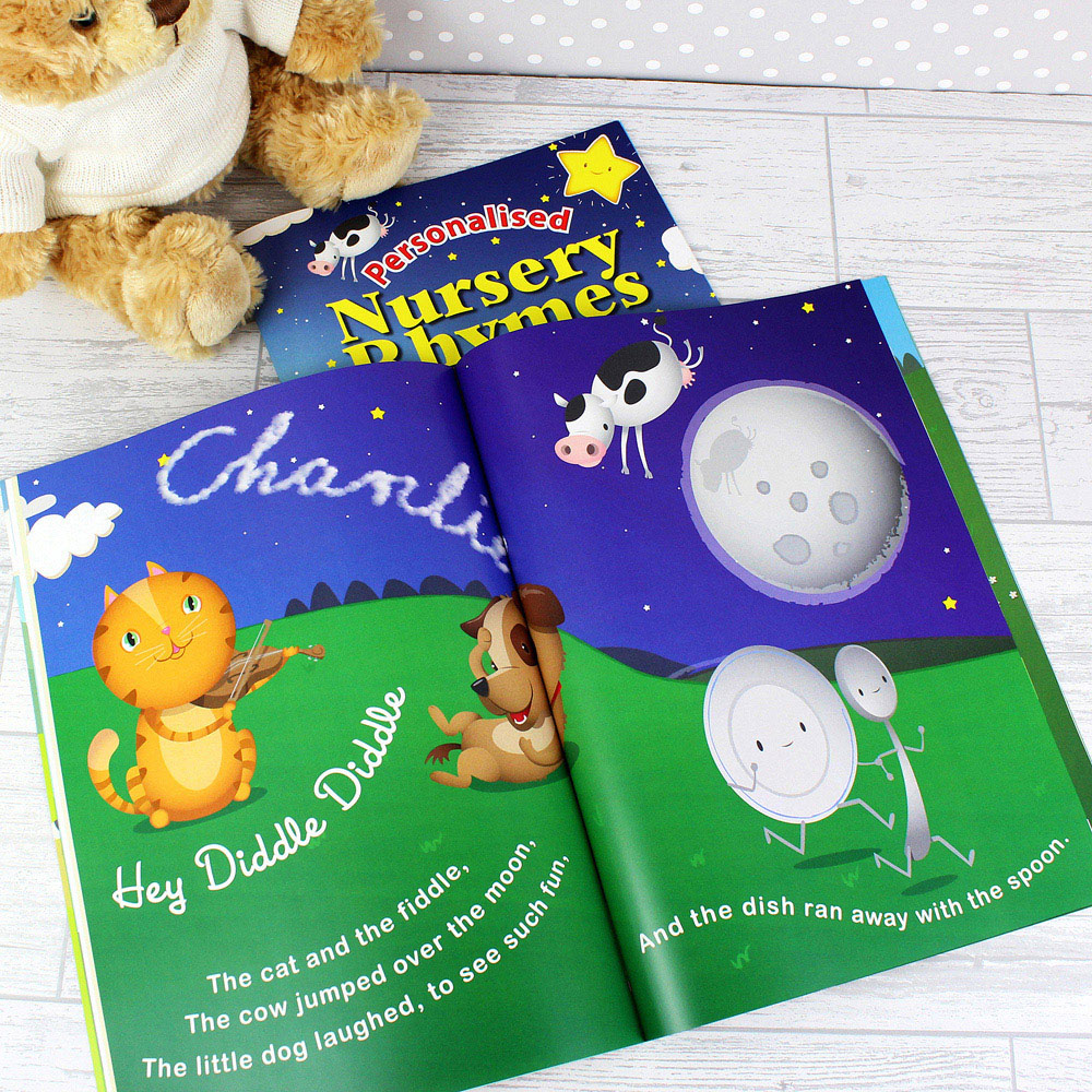 Personalised Memento Personalised Nursery Rhyme Book Image 5