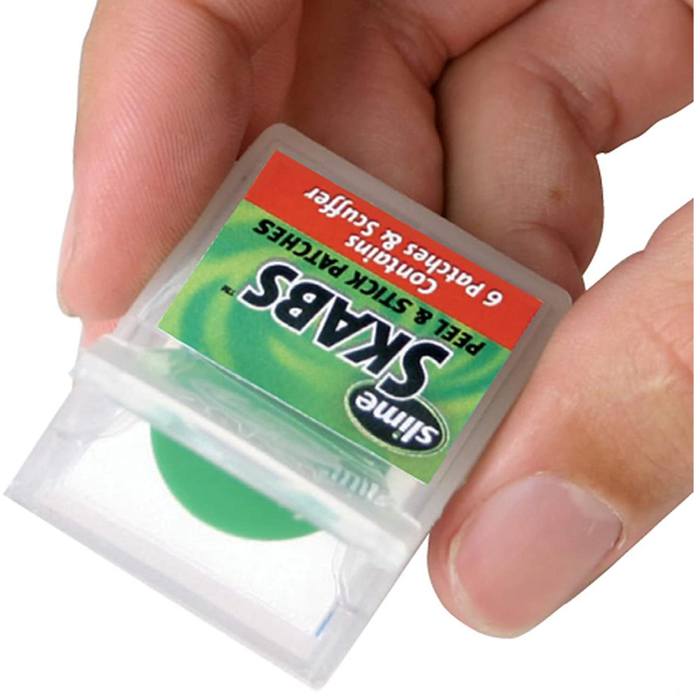 Slime Skabs 7 Piece Bike Tube Repair Patch and Metal Scuffer Kit 2 Pack Image 5