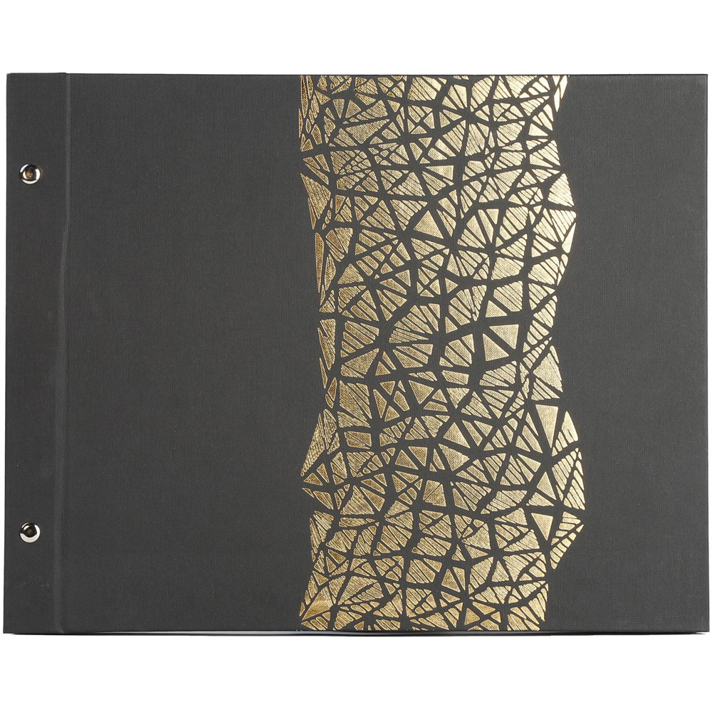 Exacompta Aramy Black Photo Album with Screws 40 Pages 160 Photos Image 3