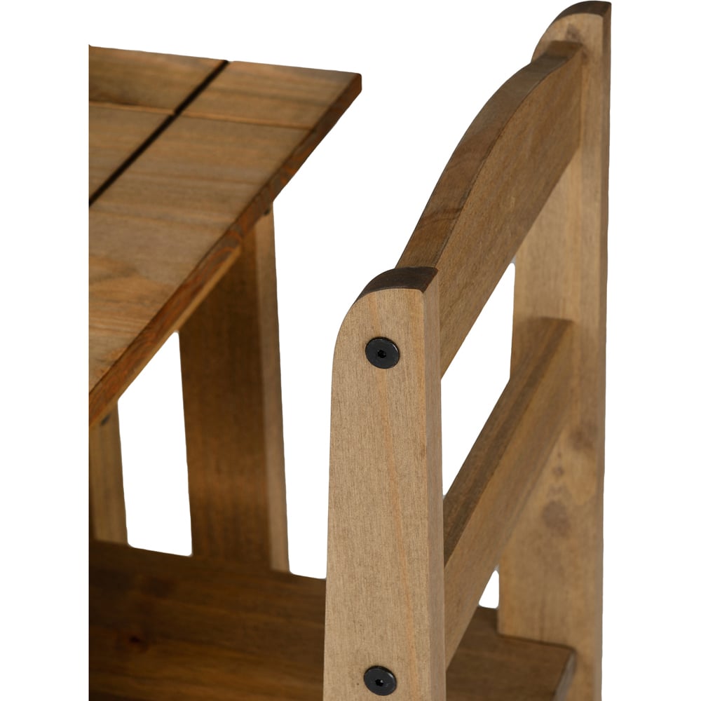 Seconique Panama 4 Seater Dining Set Natural Wax Image 7