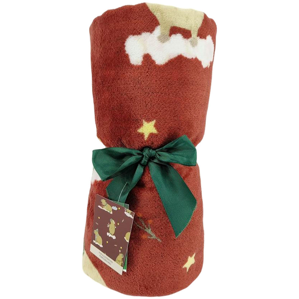 Capybara Christmas Fleece Throw Image 1