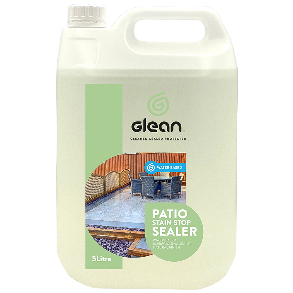Glean Patio Stain Stop Sealer Water Based 5L Image 1