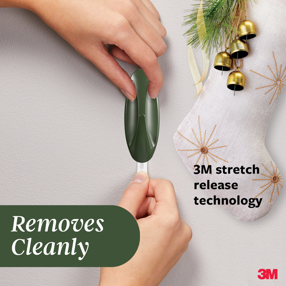 Pack of 4 Command Medium Designer Hooks Rosemary Image 5