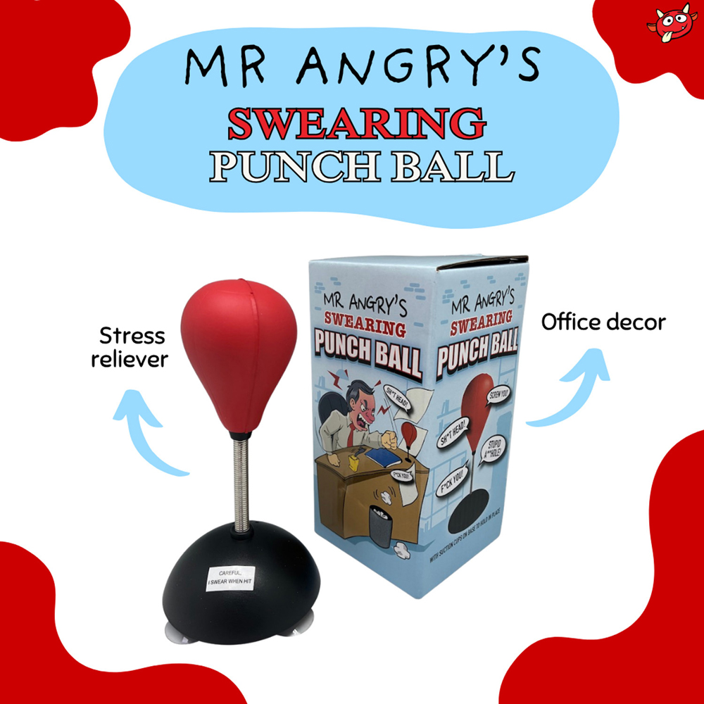 Mr Angrys Swearing Punch Ball Image 6