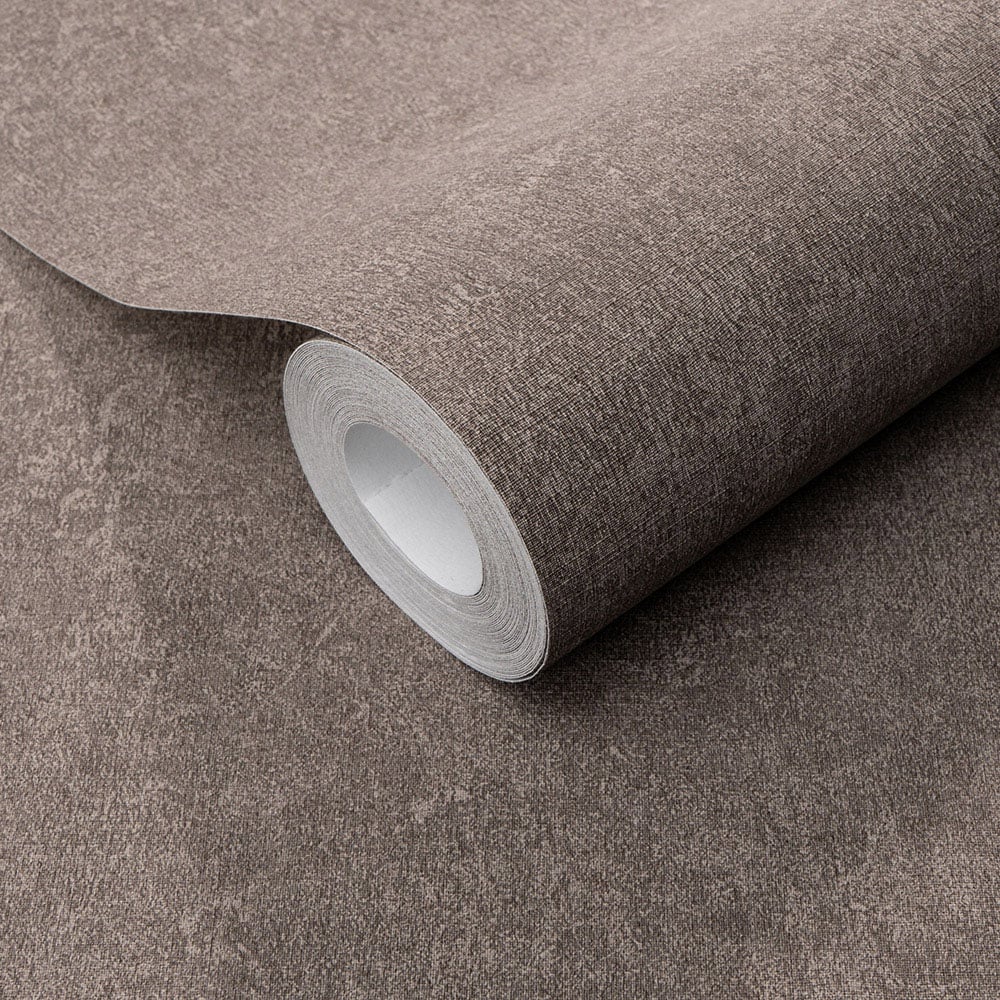Erismann Dash Plain Brown Vinyl Wallpaper Image 3
