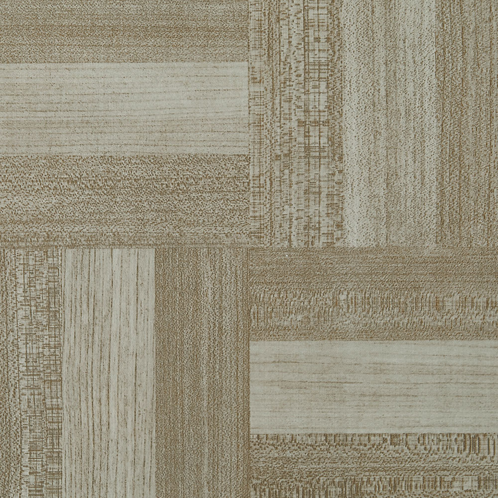 Living and Home Parquet Light Wood Self-Adhesive PVC Flooring Tile 30 Pack Image 3