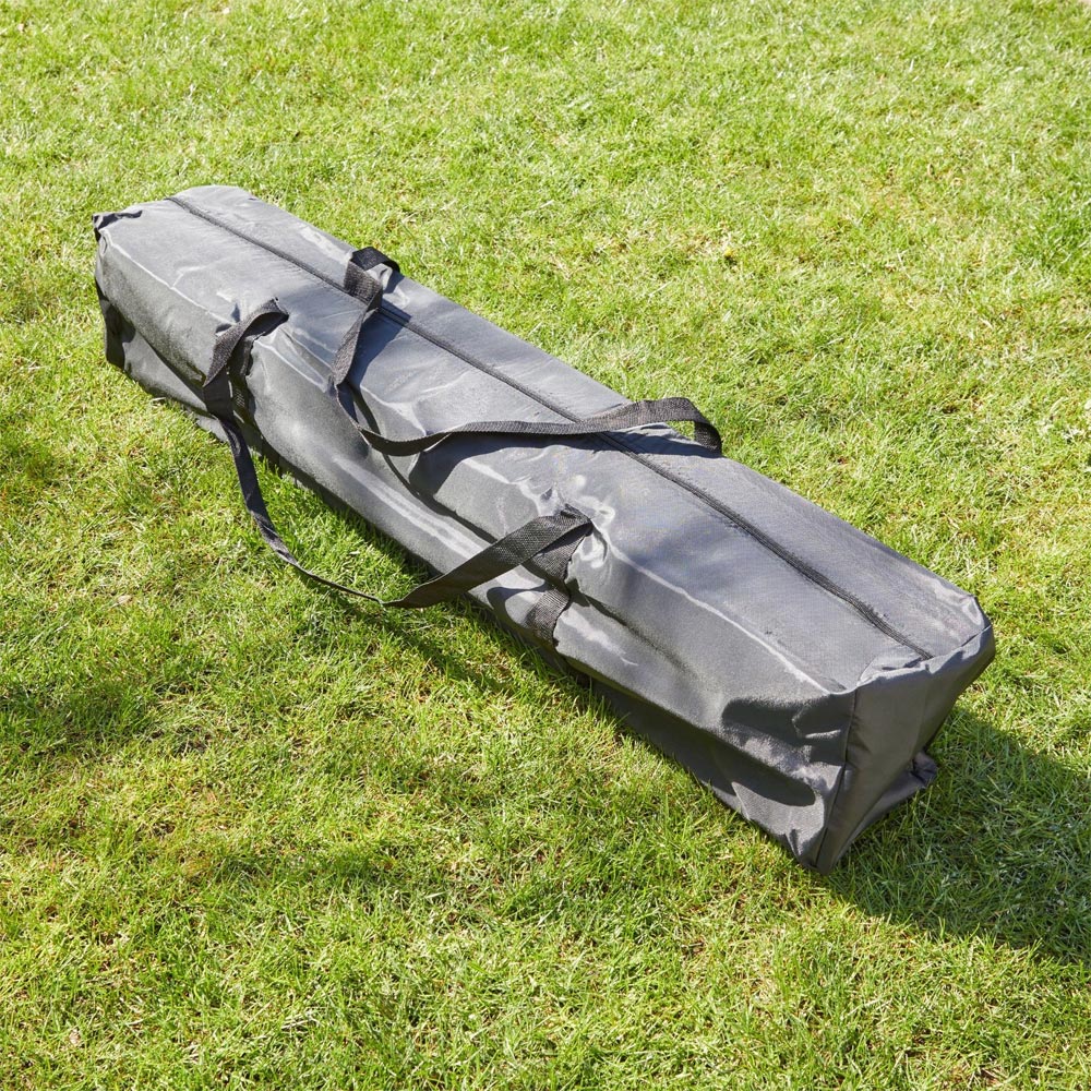 Home Source 2 x 2m Black Easy Up Garden Outdoor Gazebo with Bag Image 6