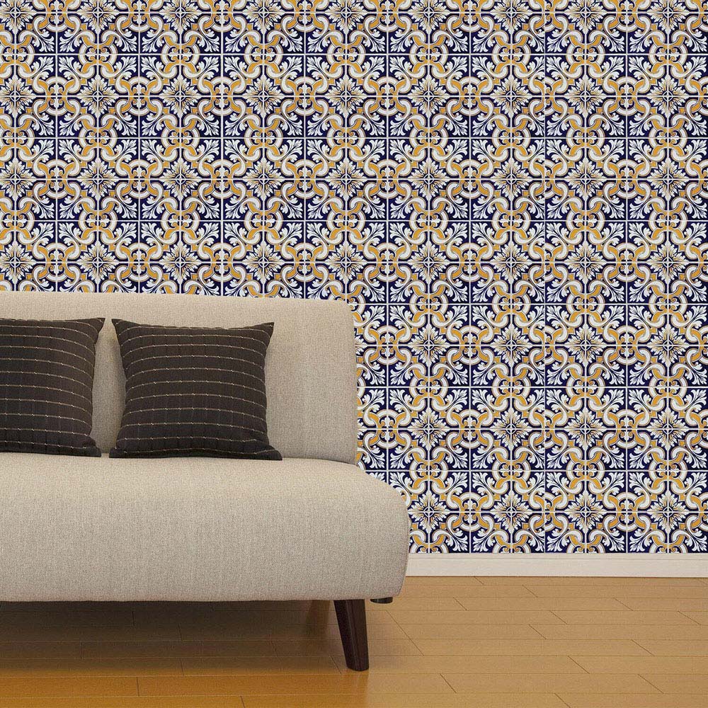 Walplus Talavera Tiles Mural Sticker Image 4