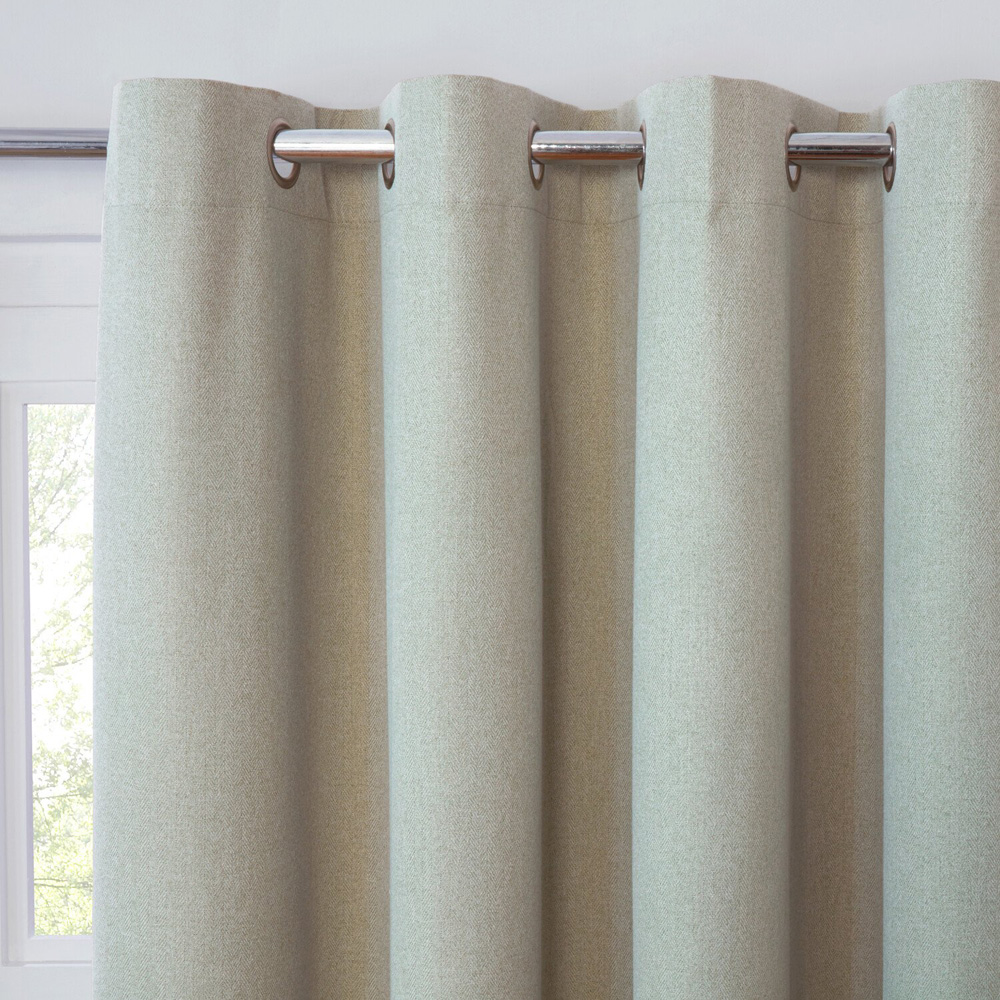 Linden Washable Blackout CurtainGreen229cm Image 2
