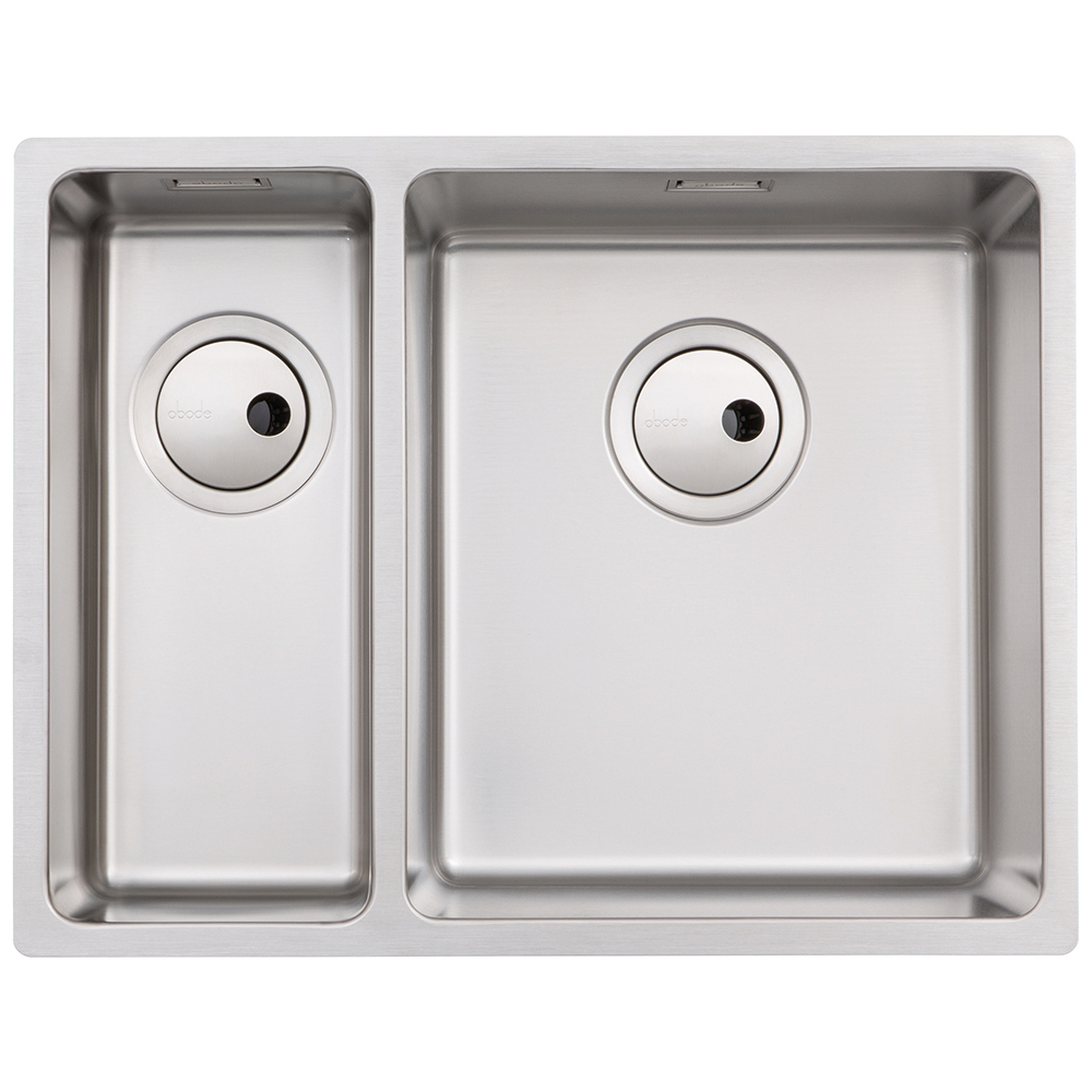 Matrix Stainless Steel Right Hand 1.5 Bowl Kitchen Sink 580mm Image 1