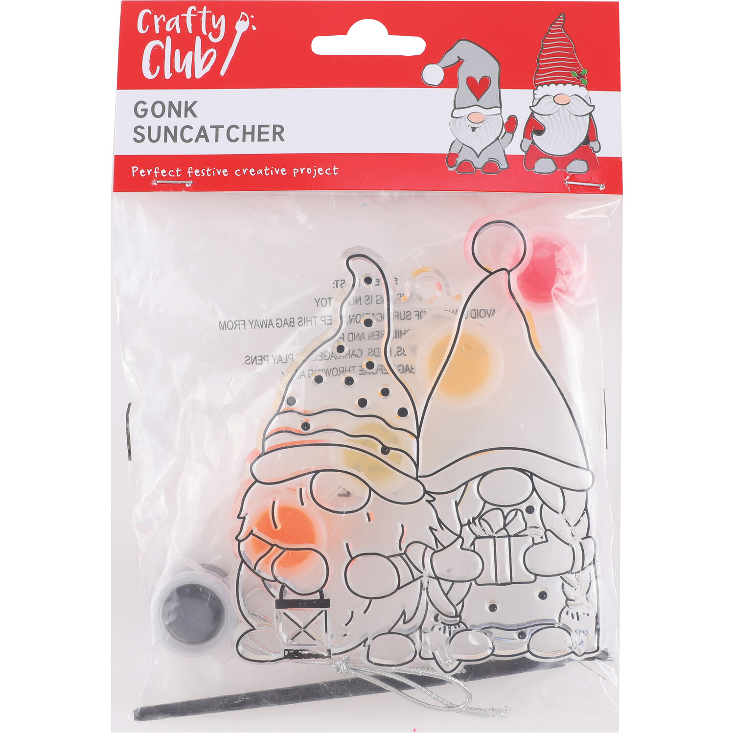 Crafty Club Gonk Suncatcher Image 1