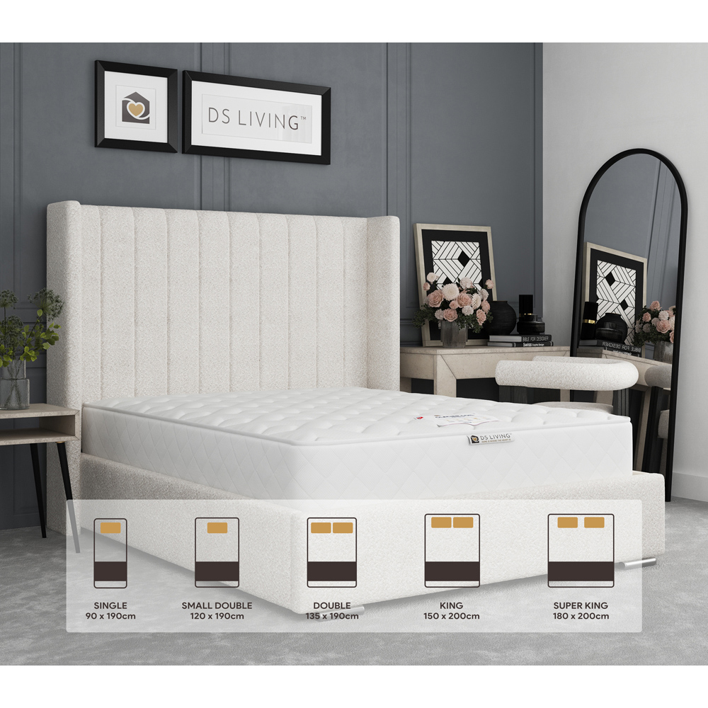 DS Living Glacier Bliss Small Double Gel Enhanced Bonnell Spring Mattress Image 8