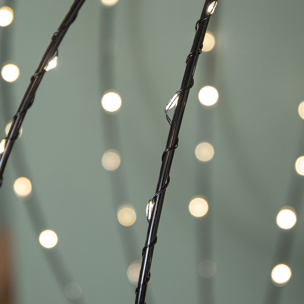 Samuel Alexander 240 Warm White LED Light-Up Twinkle Orb Christmas Decoration 40cm Image 5
