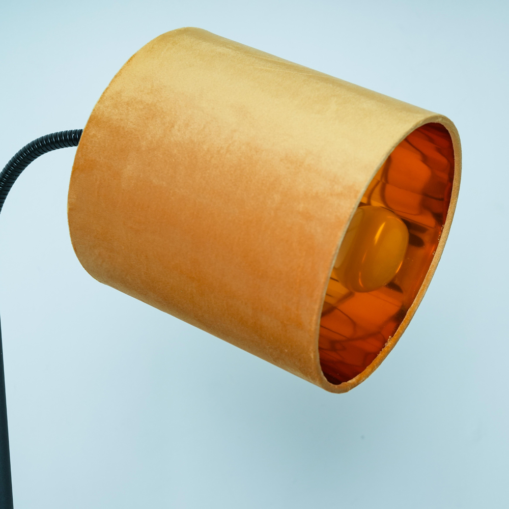 Kliving Hove Ochre Shade Floor Lamp Image 3