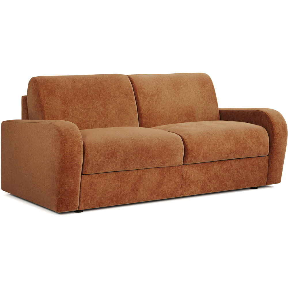 Jay-Be Deco 3 Seater Cosy Chenille Spice Sofa Bed with e-Sprung Mattress Image 2