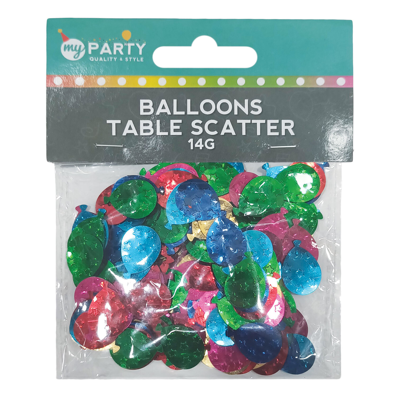 Confetti Party Balloons Image