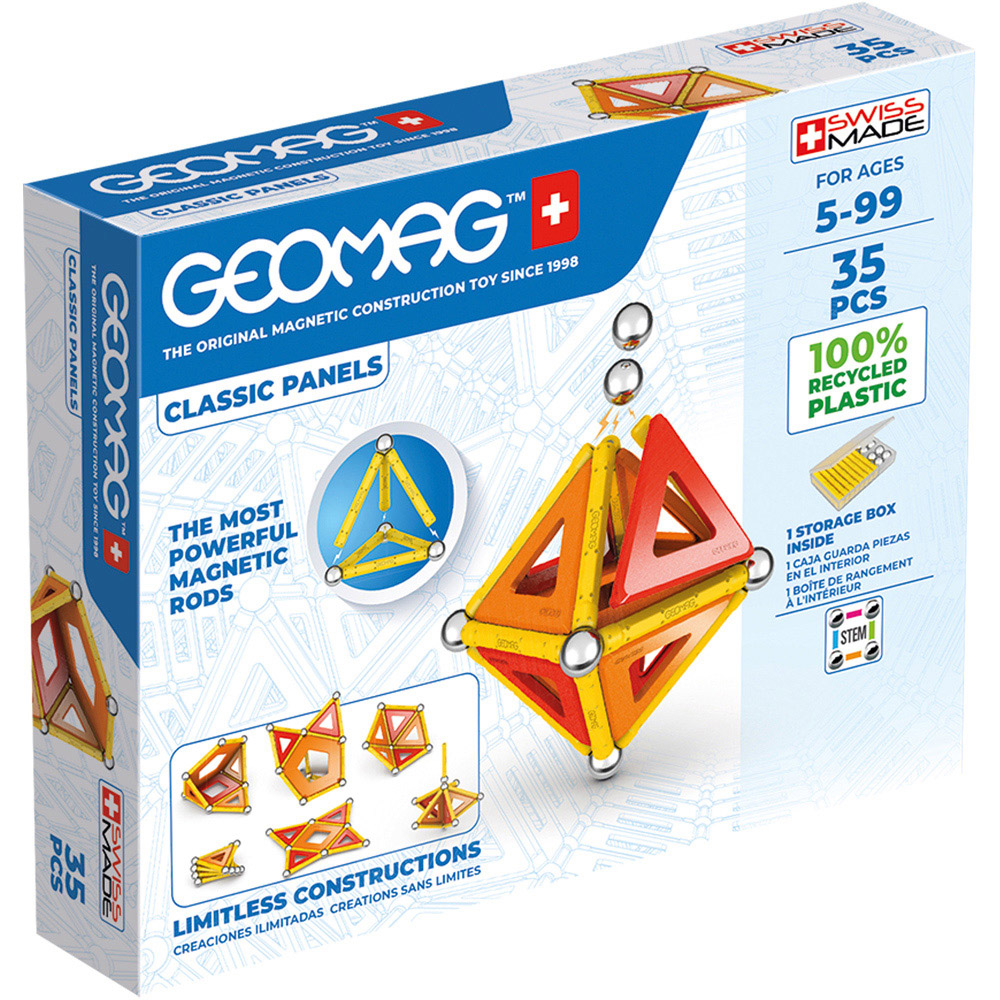 Geomag Classic Panels Recycled Set 35 Piece Image 1