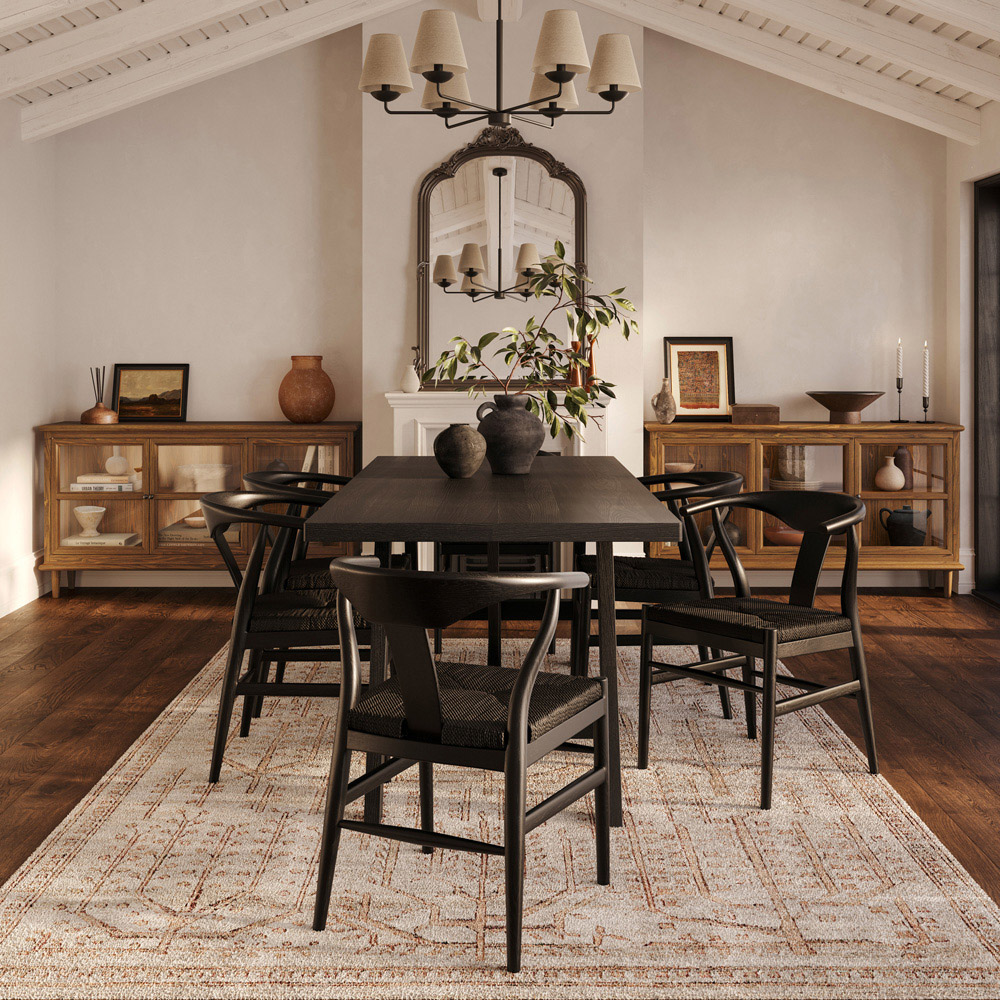 LPD Home Aries Black Dining Chair Set of 2 Image 7