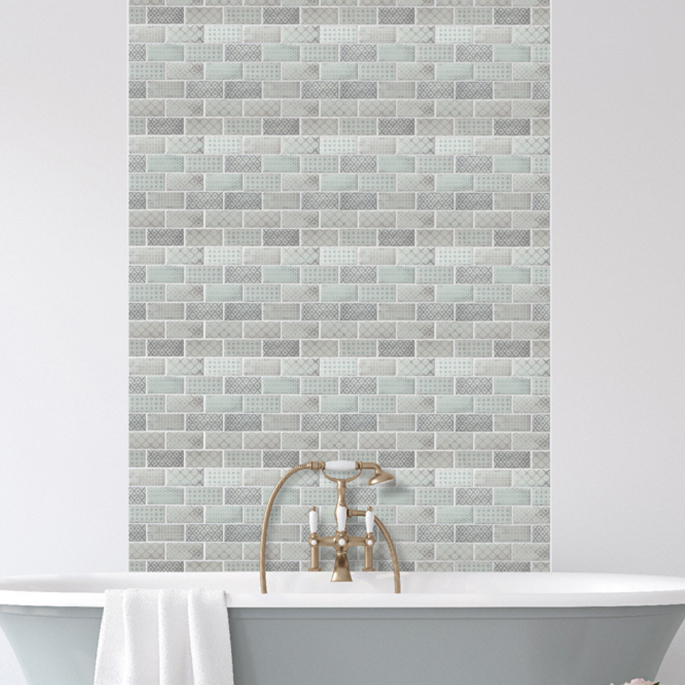 House of Mosaics Vintage Pretty Mosaic Tile Sheet Image 1