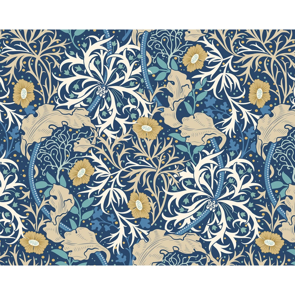 Origin Murals Trailing Seaweed Garden Chalk Wall Mural Image 2