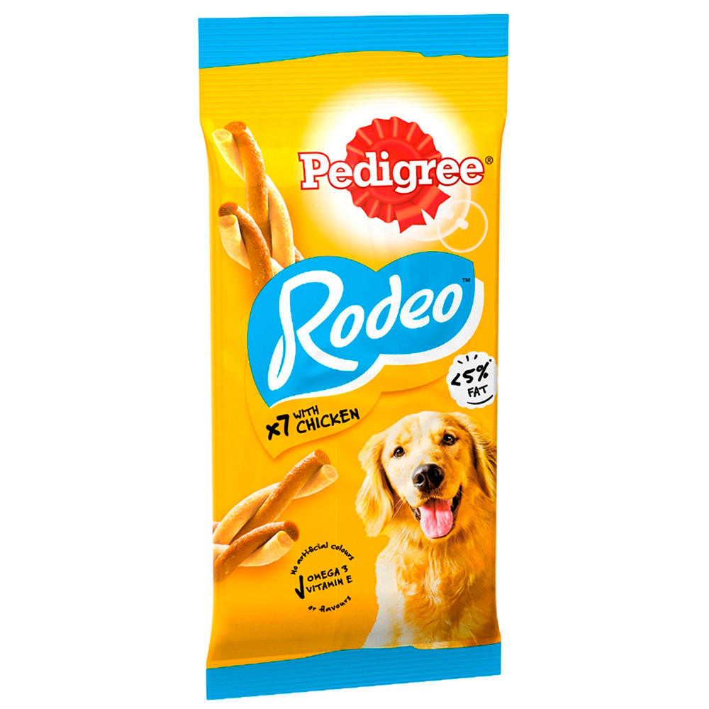 Pedigree Rodeo Chicken Adult Dog Treat 7 Pack Image