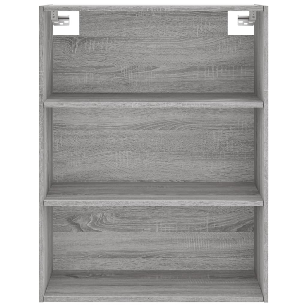 vidaXL Single Door 3 Drawer 3 Shelf Grey Sonoma Highboard Image 6