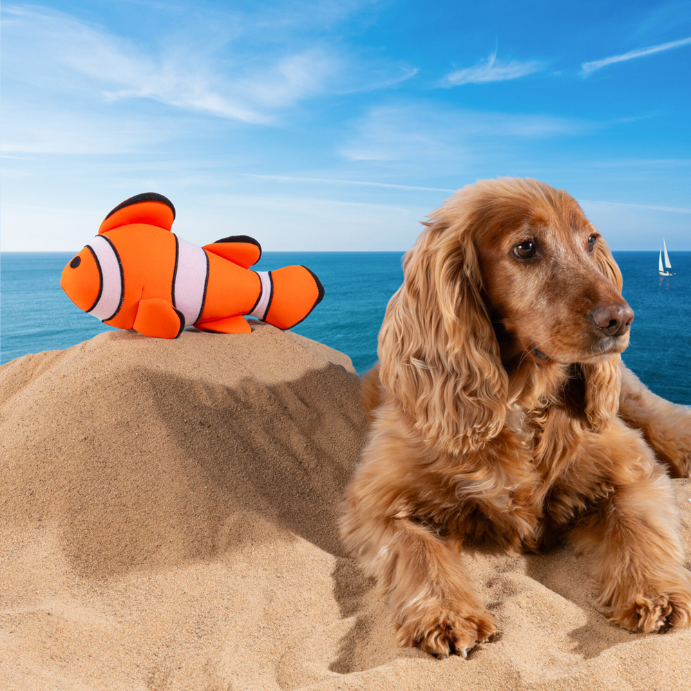 Neoprene Floating Fish Dog Toy Image 2