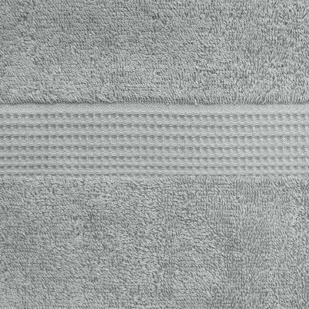 Mayfair Egyptian Cotton Platinum Bath Sheet Set of 2 Image 4