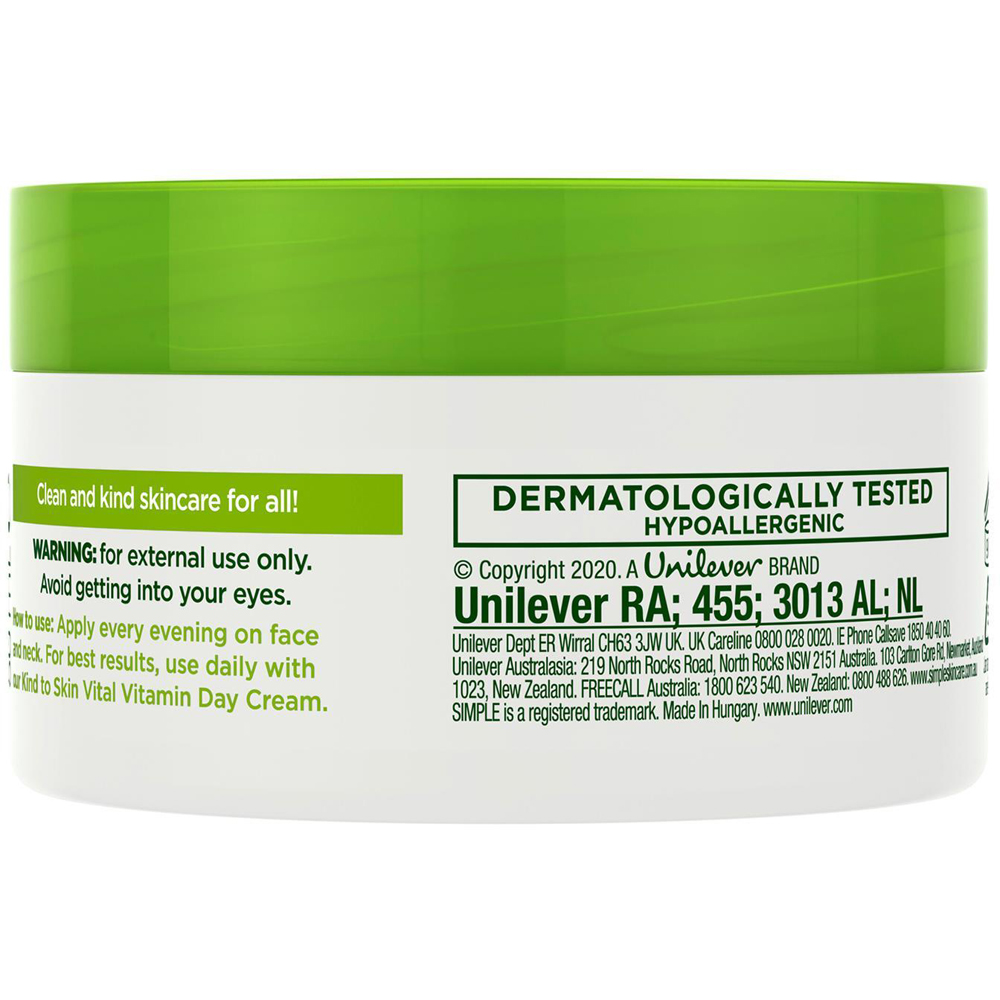 Simple Kind to Skin Vital Vitamin Night Cream 50ml 6 Pack Image 3